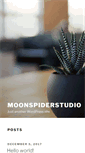 Mobile Screenshot of moonspiderstudio.com